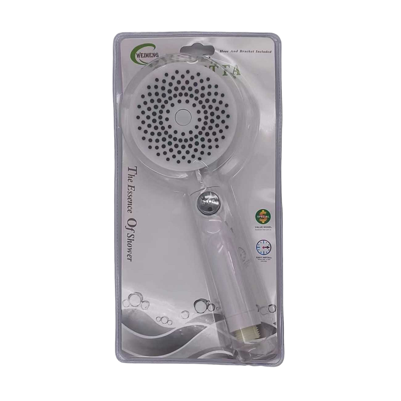 Shower faucet with pressure options - White - 088001