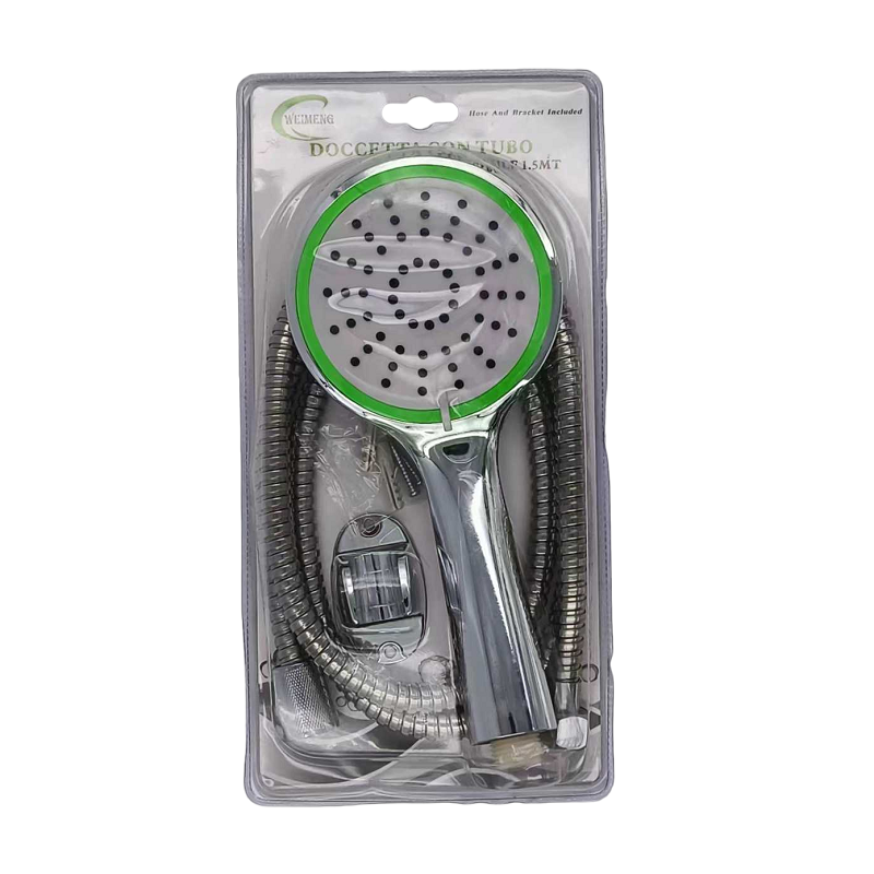 Shower head with spiral and pressure options - 1.5m - 088060