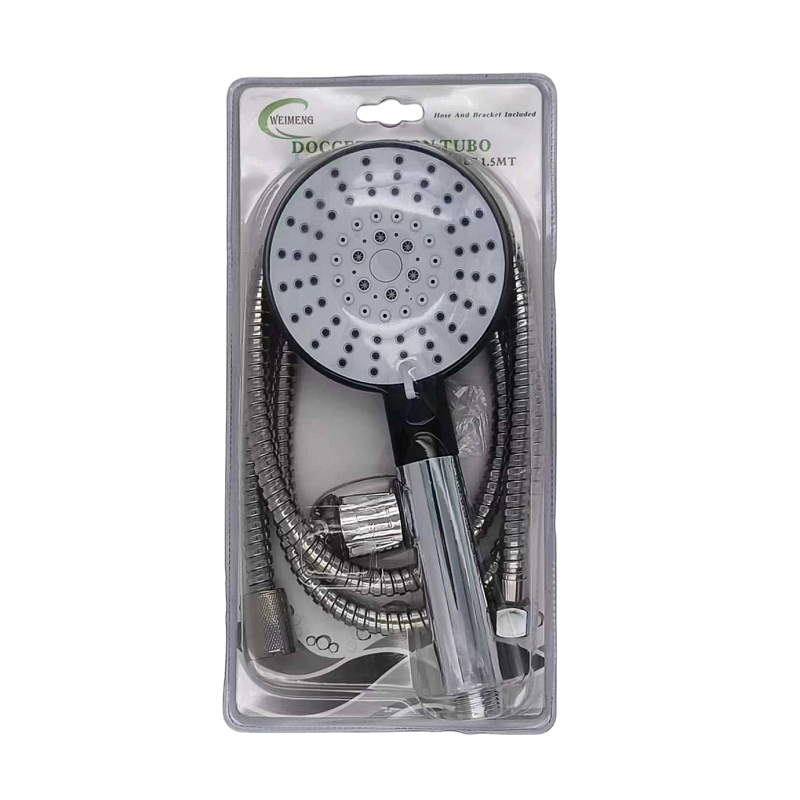 Shower head with spiral and pressure options - 1.5m - 088062