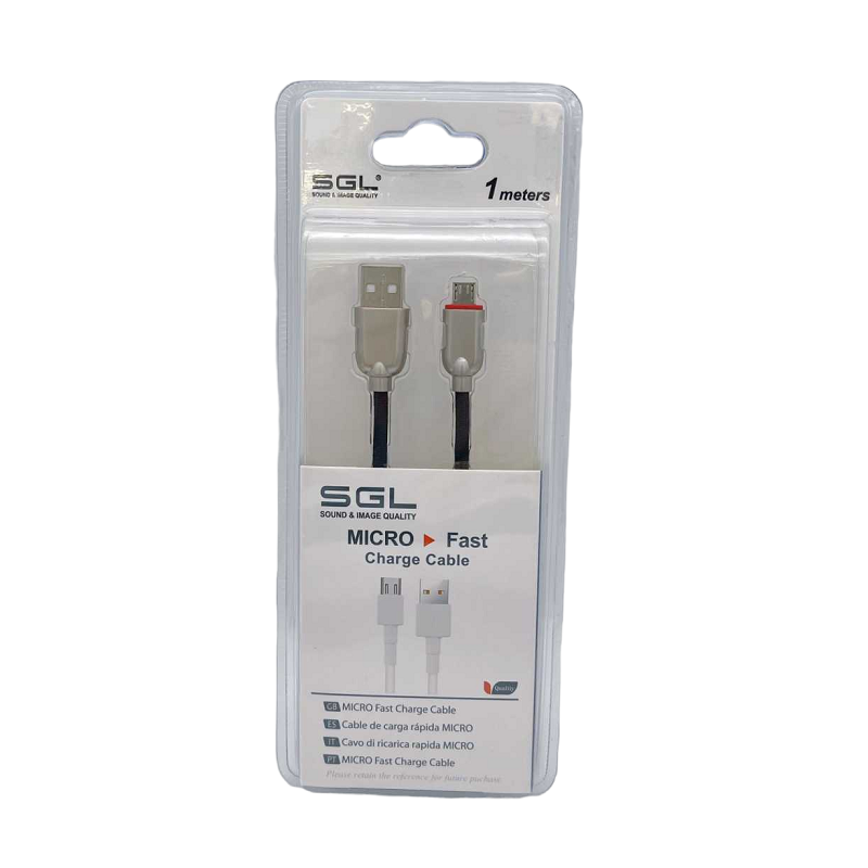Charging &amp; data cable - Micro USB - Fast Charge - FA13 - 1m - 099149