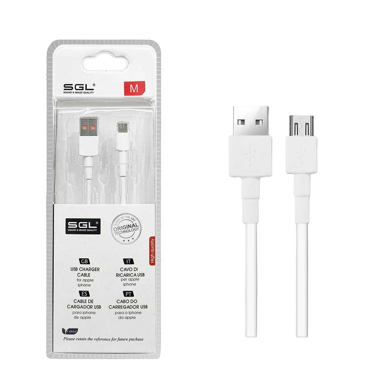 Charging &amp; data cable - Micro USB - Fast Charge - R13 - 1m - 099170