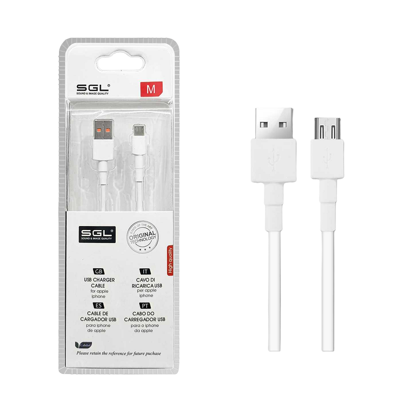 Charging &amp; data cable - Micro USB - Fast Charge - DC13 - 1m - 099316