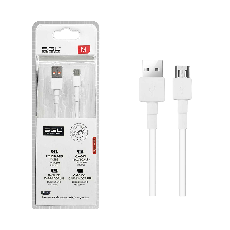 Charging &amp; data cable - Micro USB - FD13 - 1m - 099385