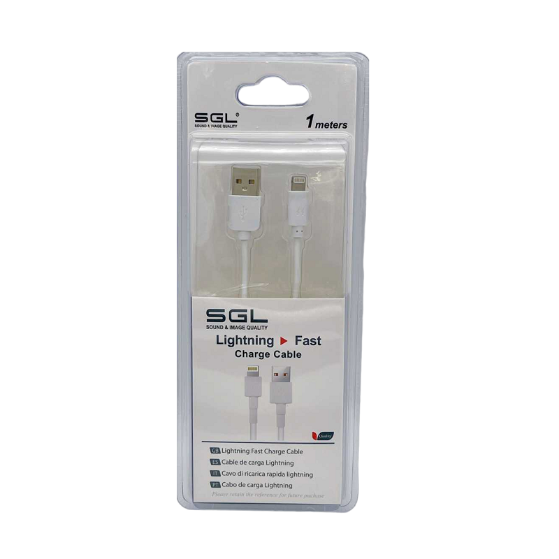 Charging &amp; data cable - Lightning - Fast Charge - DC5 - 1m - 099439