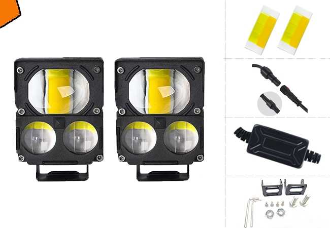 LED motorcycle headlight - 3104710/2 - 310552