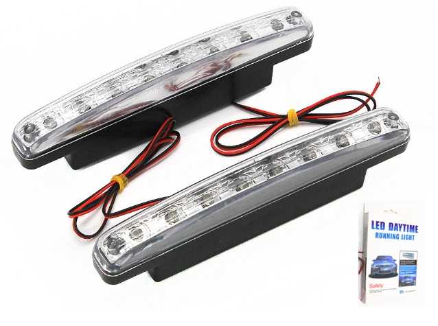 Vehicle LED daytime running lights - 1107205/W - 110274