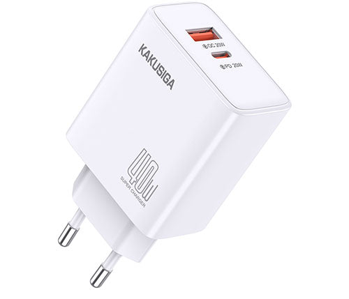 KSC-936 DOUBLE CHARGER 40W USB A / TYPE C