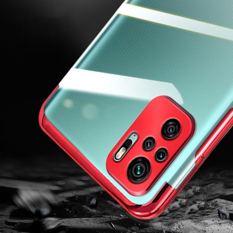 TPU Electroplating Silicone Case - Xiaomi Redmi Note 10 - Red