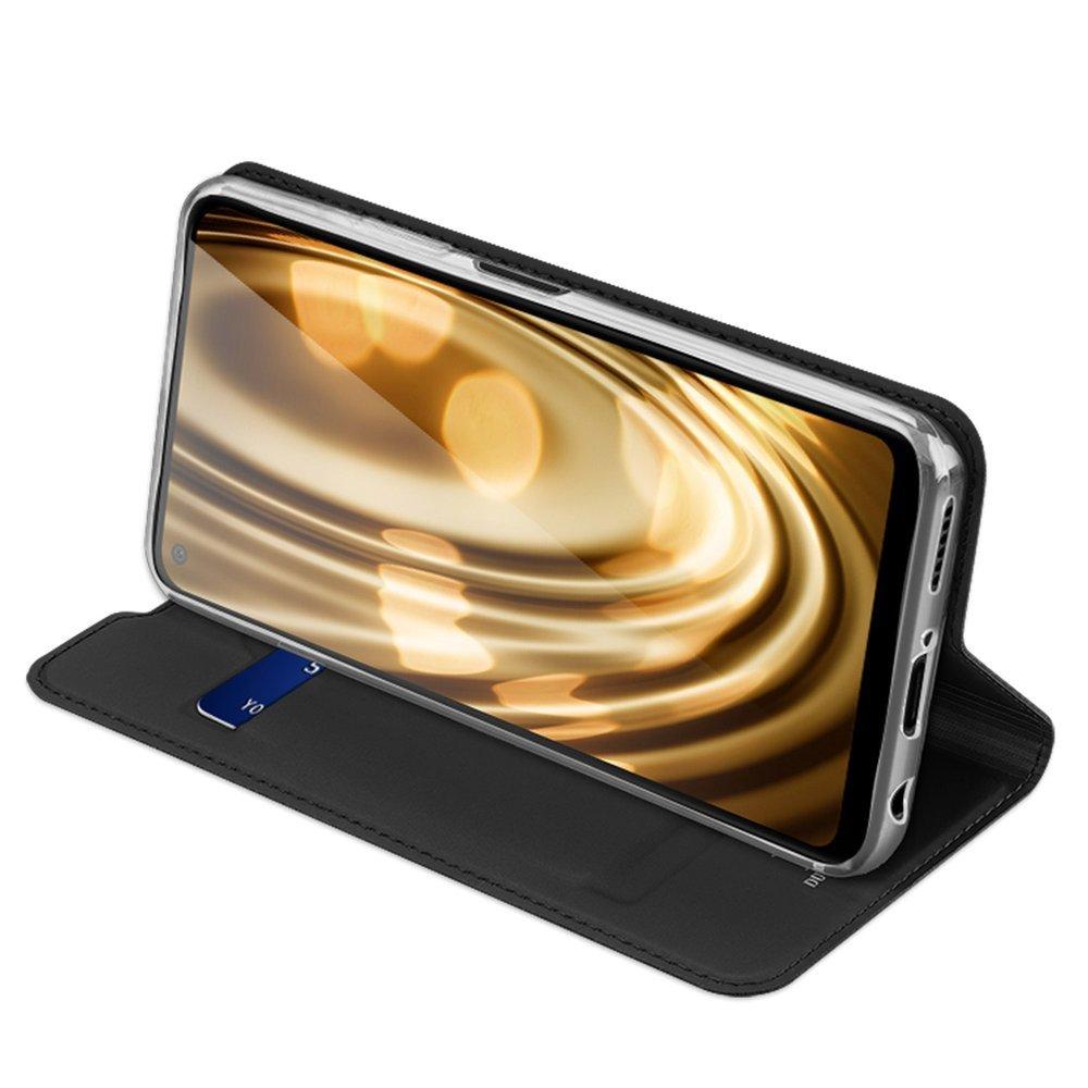 Θήκη Πορτοφόλι Flip Dux Ducis από Δερματίνη - Huawei P40 Lite - Ανθρακι - iThinksmart.gr