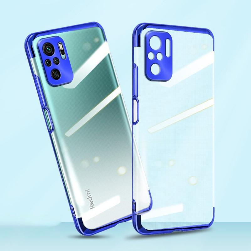 Θήκη Σιλικόνης TPU Electroplating - Xiaomi Redmi Note 10 - Κόκκινο - iThinksmart.gr
