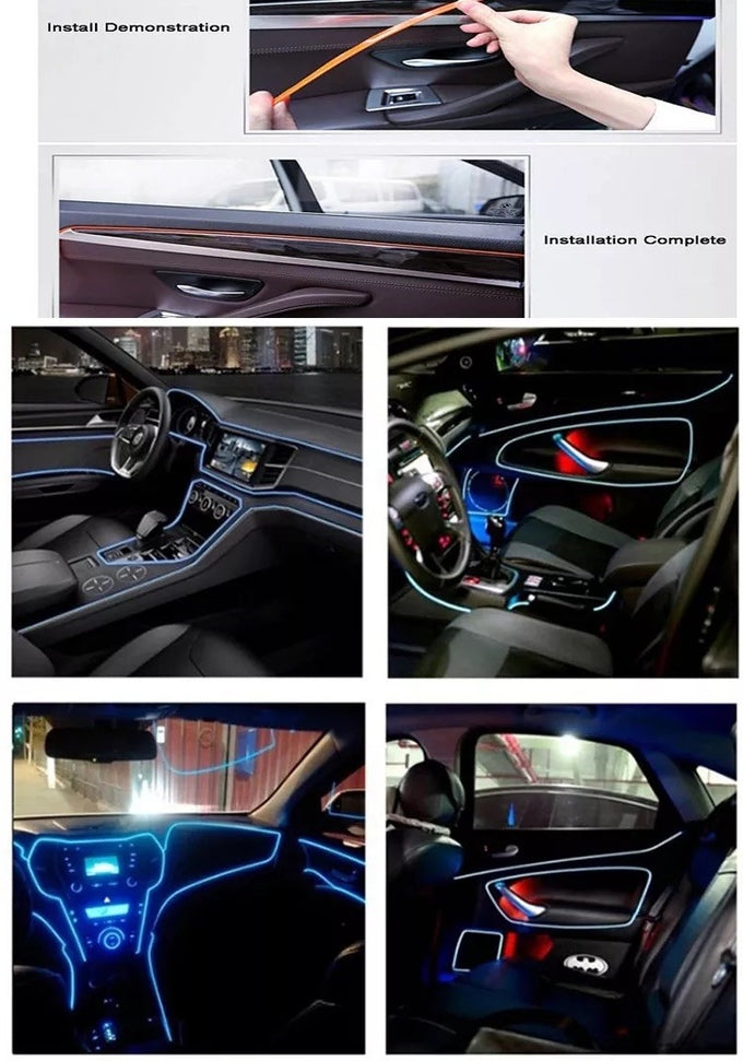 Ταινία φωτισμού καμπίνας αυτοκινήτου ΝΕΟΝ - R-D19201-S3 - 110022 - White
