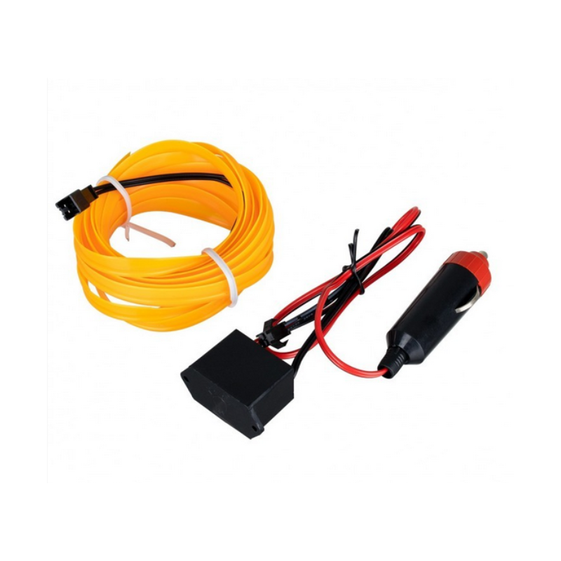 Car cabin lighting tape NEON - R-D19201-S3 - 110022 - Yellow