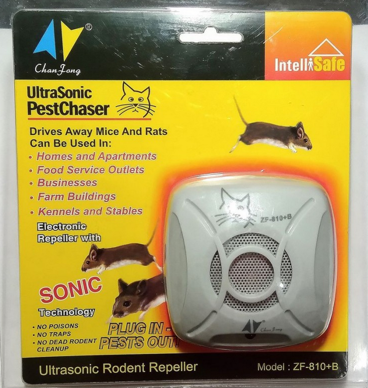 Ultrasonic rodent repeller - ZF810+B - 112463 