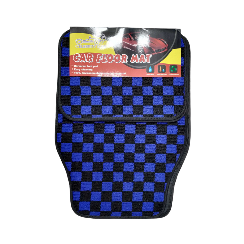 Car floor mats - 4pcs - GZ01 - 122384 - Blue