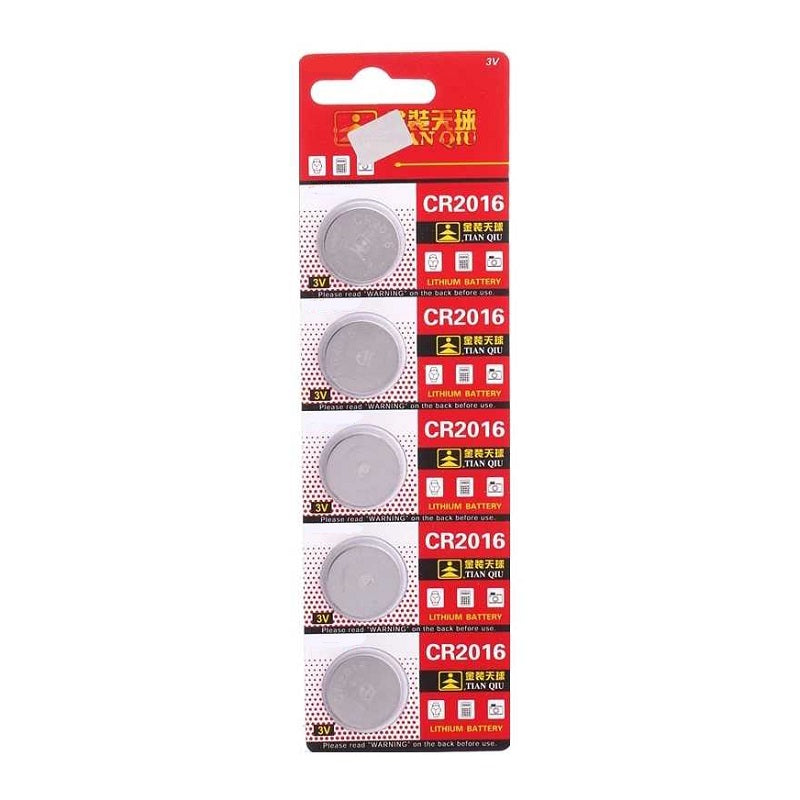 Μπαταρίες - CR2016 - 3V - 5pcs - 682184 - iThinksmart.gr