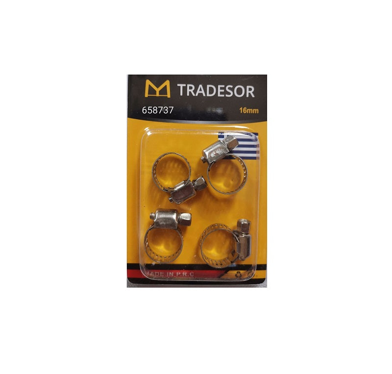 Σετ σφιγκτήρες σωλήνων - 4pcs - 16mm - 658737 - iThinksmart.gr