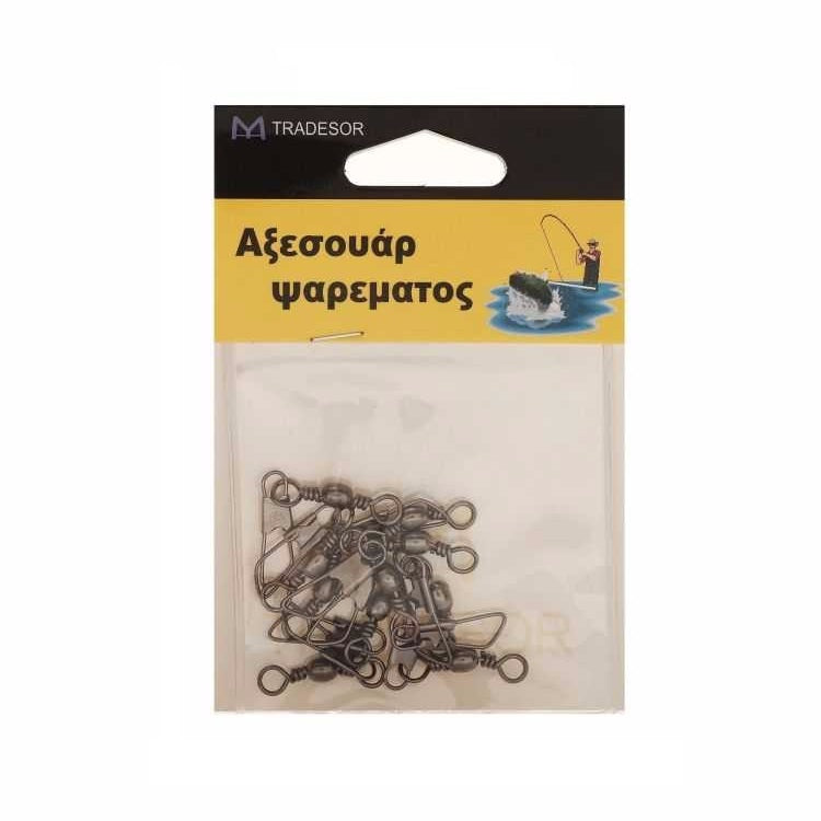 Στριφτάρια με παραμάνα ασφαλείας - #6 - 10pcs - 30126 - iThinksmart.gr