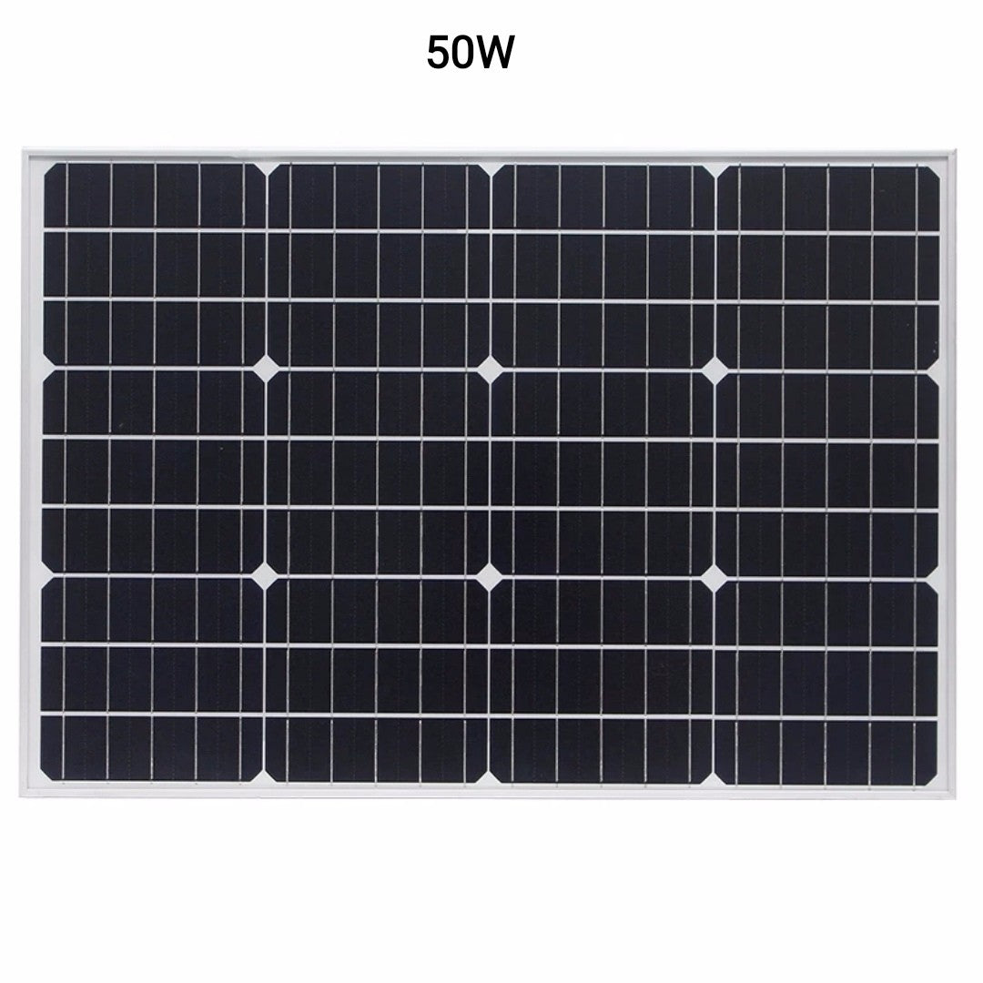 Monocrystalline solar panel - Solar Panel - 50W - 676128