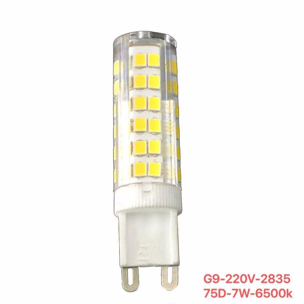 Λαμπτήρας LED - G9 - 220V - 7W - 6500K - 75D - 837563