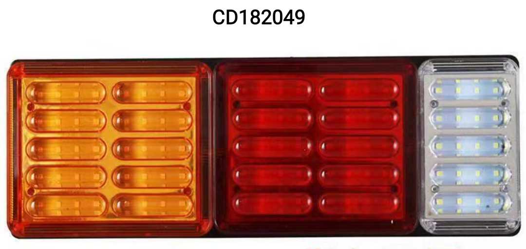 Set of 2 - LED truck reversing light - 24V - 062400