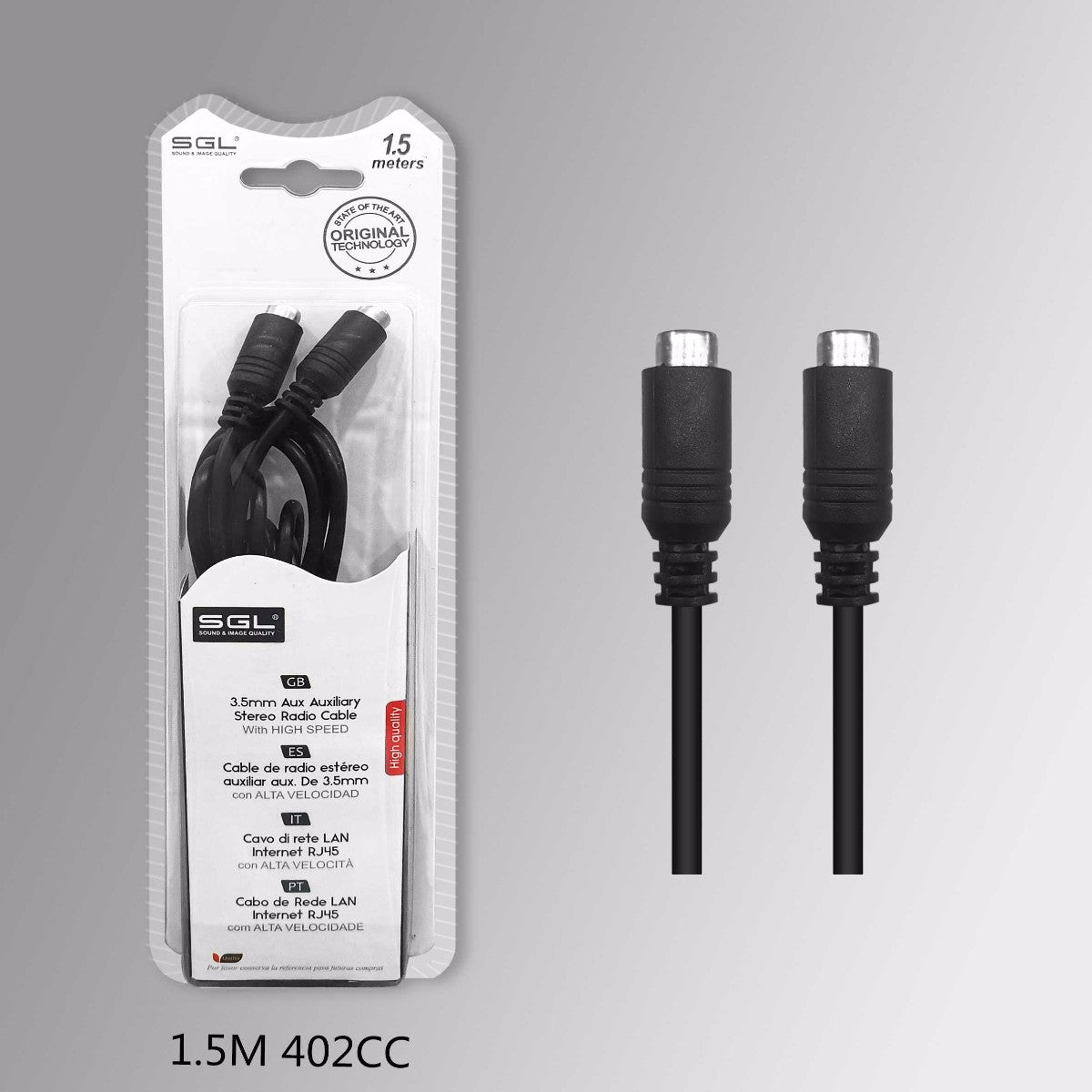 Καλώδιο επέκτασης ήχου 3.5mm female - 3m - 402CC - 197659 - iThinksmart.gr