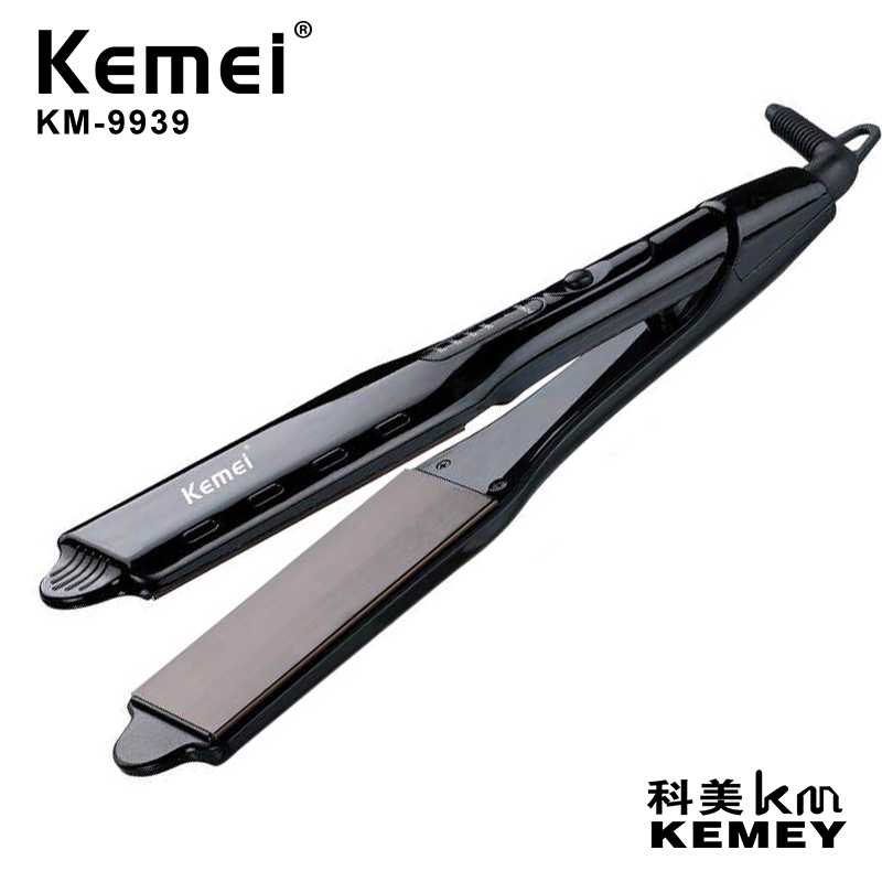 Hair straightener - KM-9939 - Kemei