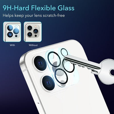 ΟΕΜ Full Camera Tempered Glass 9H iPhone 12 Pro Max - Τζαμάκι / Γυαλί Φακού Κάμερας