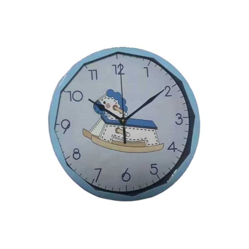 Παιδικό ρολόι τοίχου - XH-6628 - 166283 - Blue - iThinksmart.gr