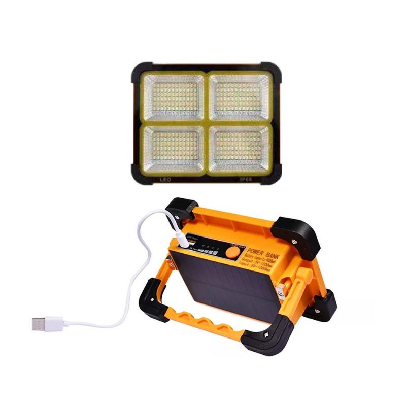Rechargeable Solar Panel Work Light - SL-D8 - 179081
