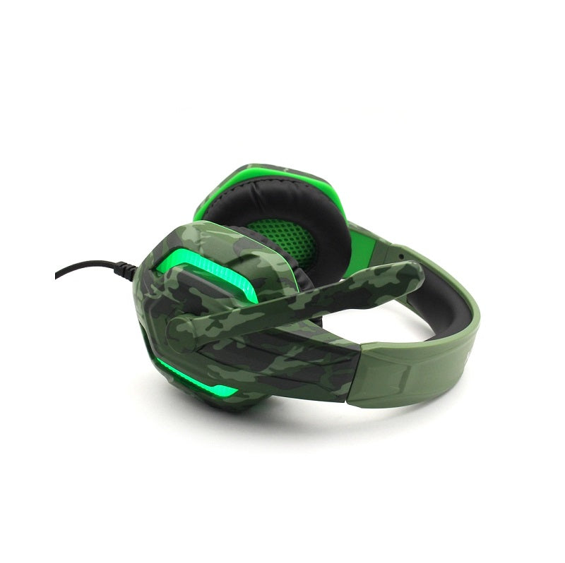Wired Gaming Headphones - G312 - KOMC - 302810 - Army Green 