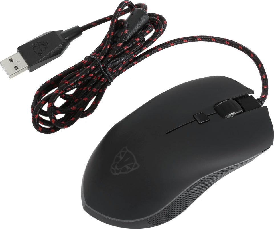 Ποντίκι Gaming Motospeed V40 Ενσύρματο με 6 Πλήκτρα και Φωτισμό RGB - Μαύρο