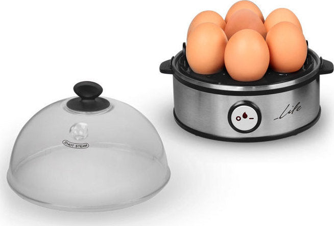 LIFE Egg Kettle 7EGGS 7 Places 360W - Silver