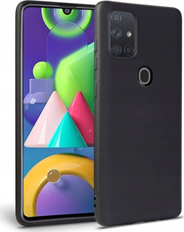 Samsung Galaxy A21s Case - My Colors Silicone TPU - Black
