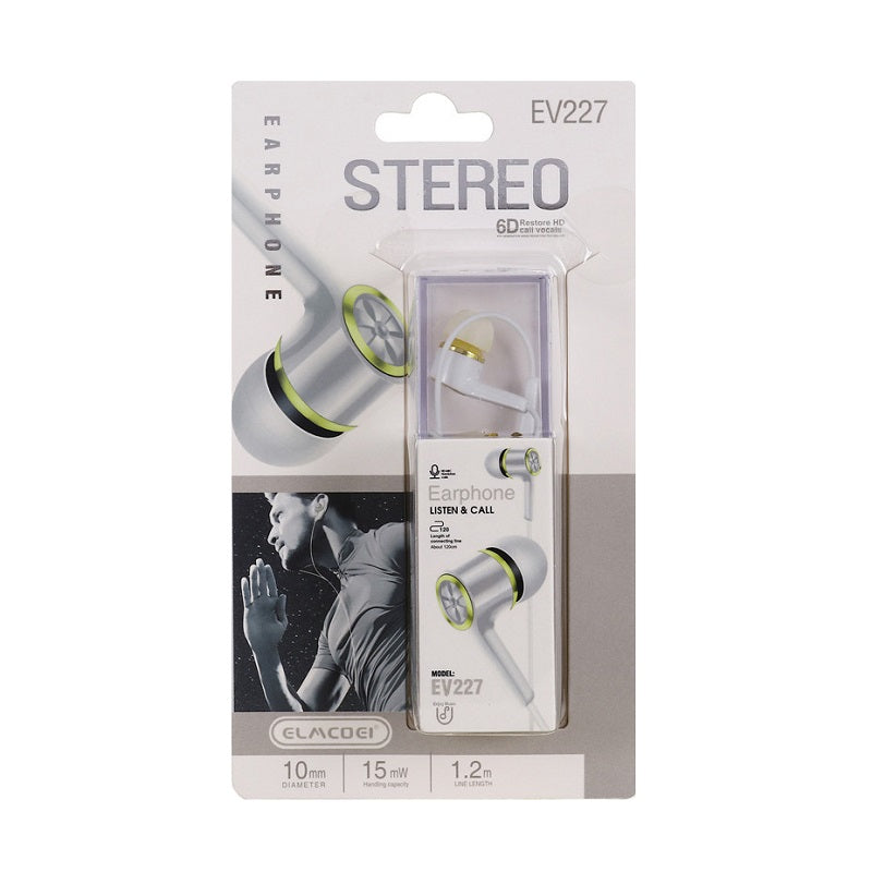 Wired headphones - EV-227- 202272 - White