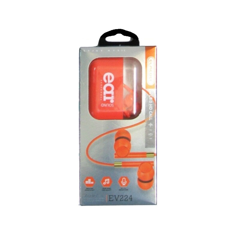 Wired headphones - EV-224 - 202586 - Orange
