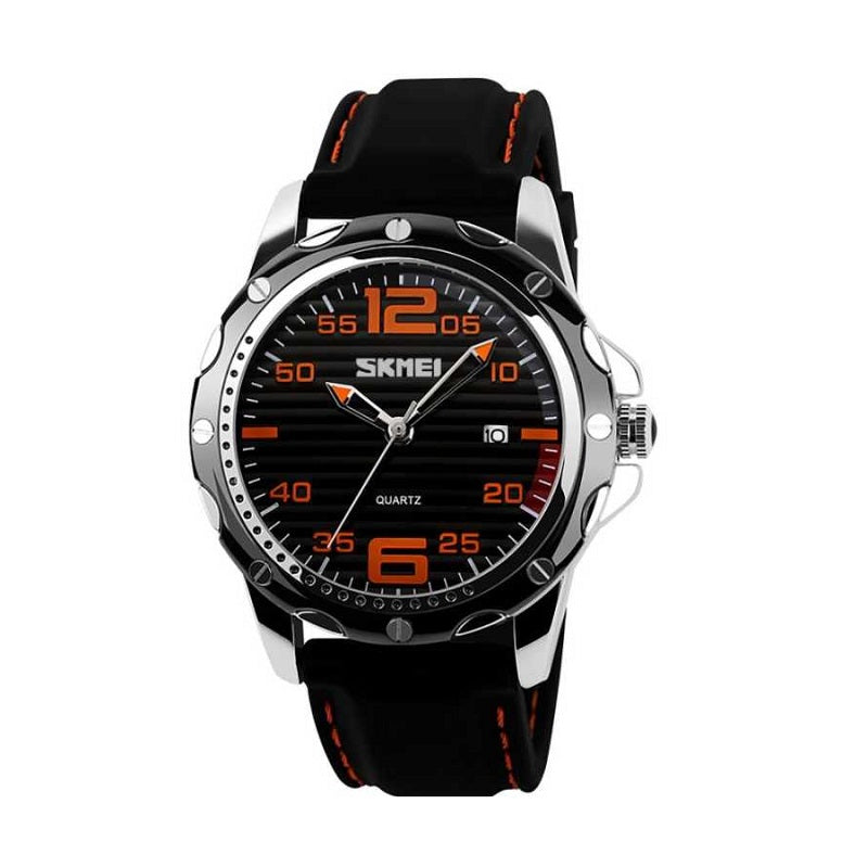 Analog Wristwatch – Skmei - 0992 - Black/Orange