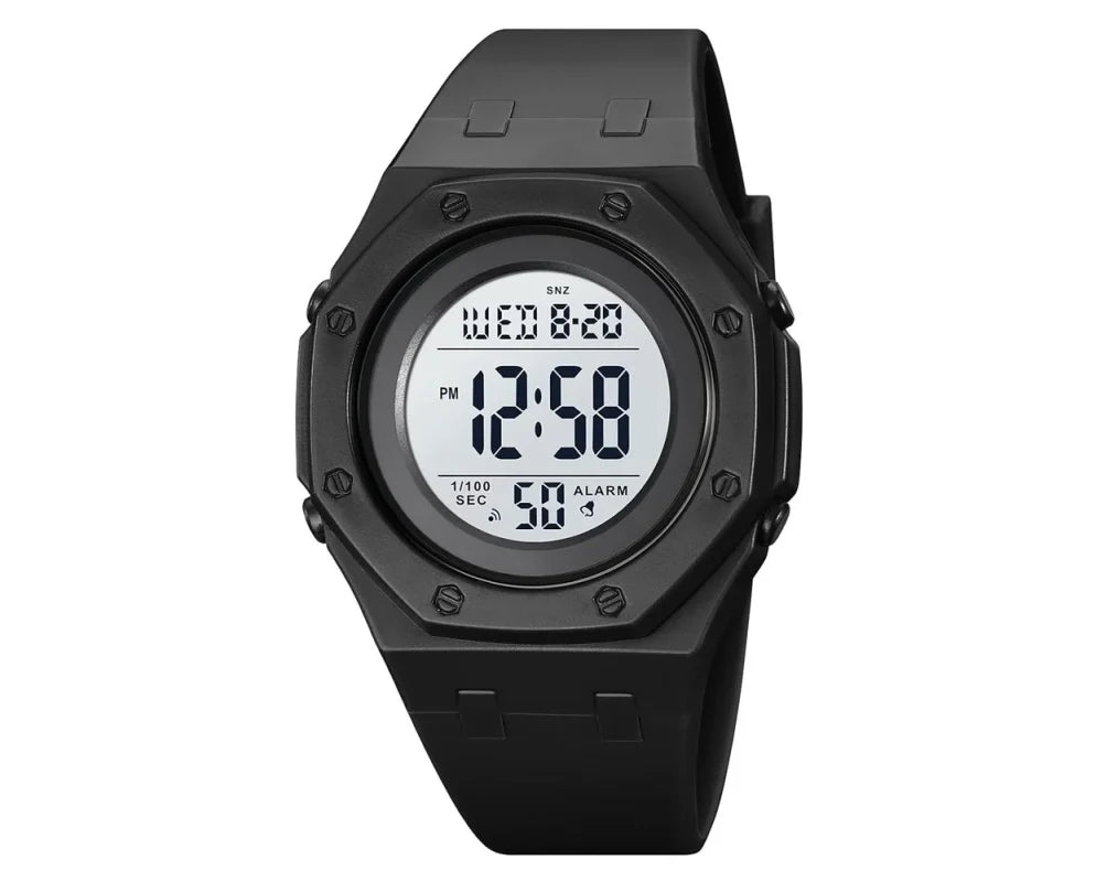 Digital Wristwatch – Skmei - 2063 - White/BlackII