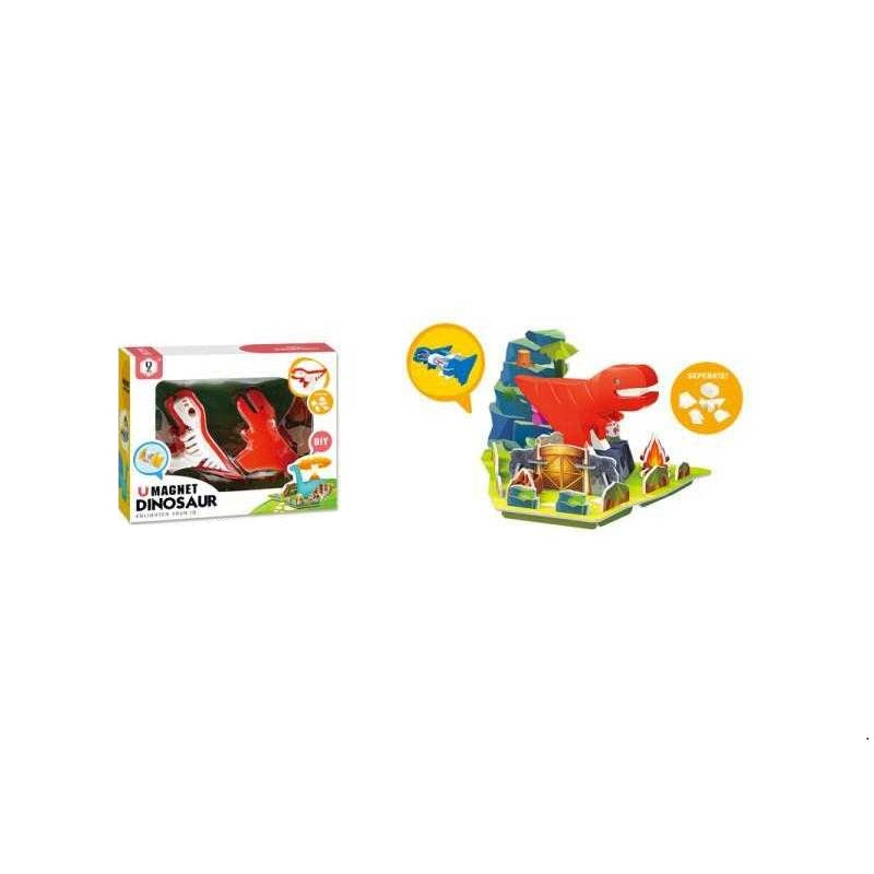 Παιχνίδι κατασκευής με μαγνήτες - Dinosaur - HD391A - 221945 - iThinksmart.gr