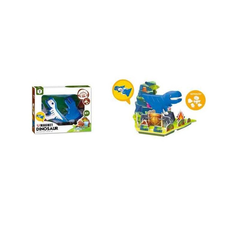 Παιχνίδι κατασκευής με μαγνήτες - Dinosaur - HD391A-1 - 221950 - iThinksmart.gr