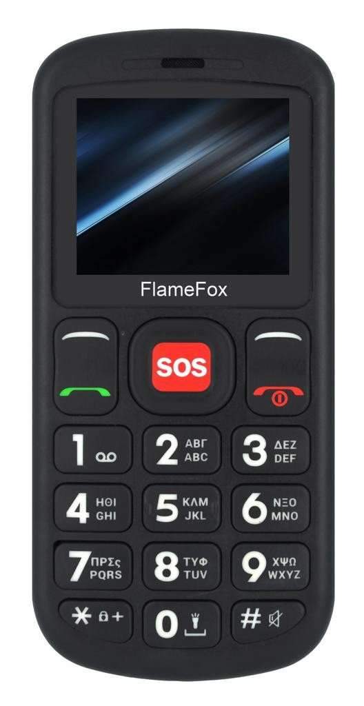 Κινητό Τηλέφωνο FlameFox Care1 1.77" με Bluetooth, Ραδιόφωνο & Φακό - iThinksmart.gr