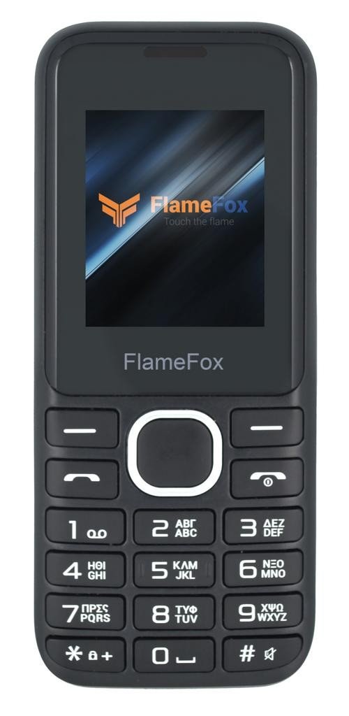 Κινητό Τηλέφωνο FlameFox Easy3 (Dual Sim) 1.77" με Bluetooth, Ραδιόφωνο με Καλώδιο Φόρτισης Χωρίς Φορτιστή - iThinksmart.gr
