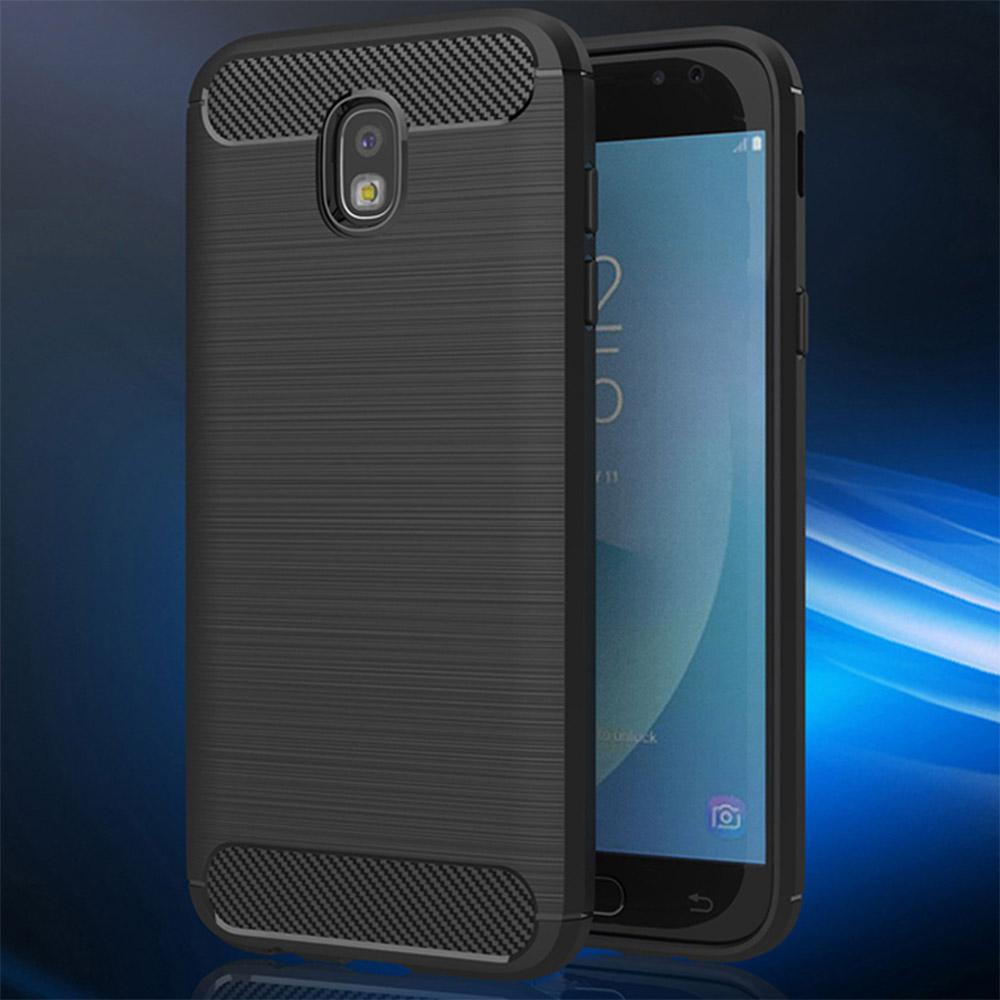 Θηκη TPU Carbon OEM - Samsung Galaxy J7 (2017) - Μπλε - iThinksmart.gr