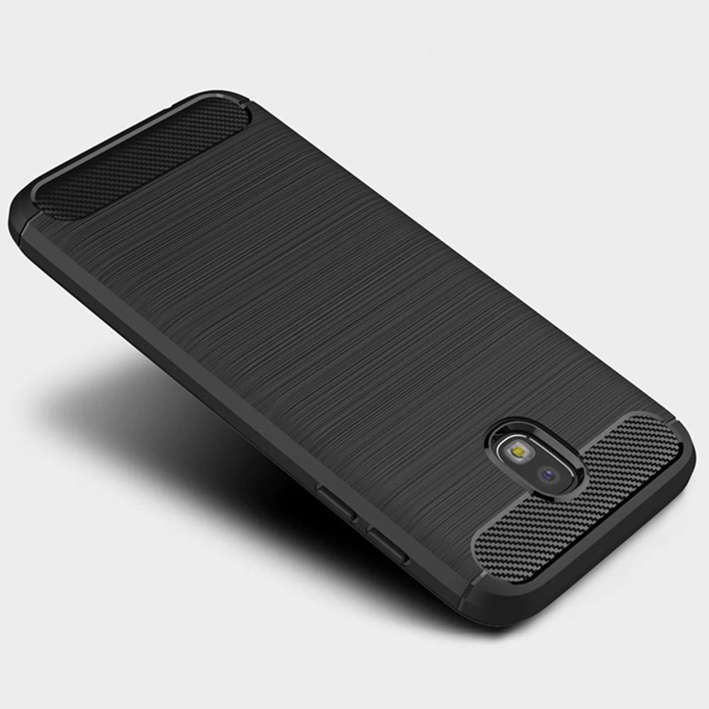 Θηκη TPU Carbon OEM - Samsung Galaxy J7 (2017) - Μπλε - iThinksmart.gr