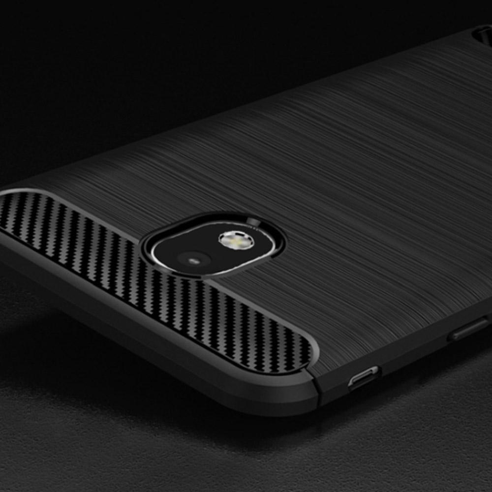 Θηκη TPU Carbon OEM - Samsung Galaxy J7 (2017) - Μπλε - iThinksmart.gr