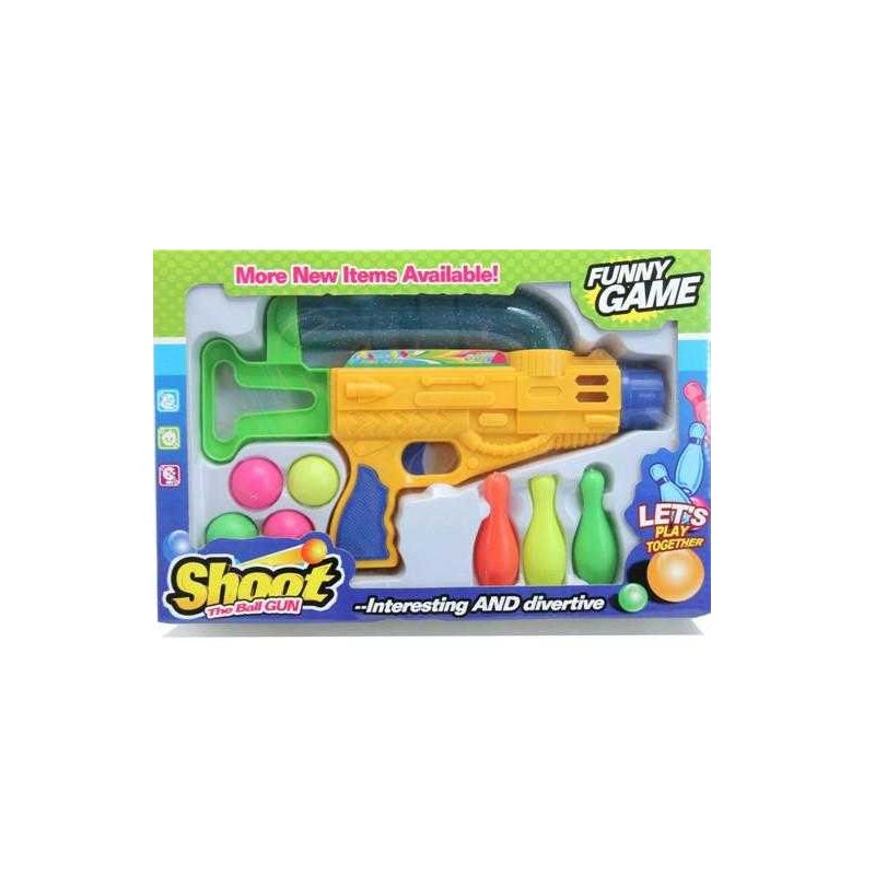 Target game - Shooting ball gun - 5599C - 288250