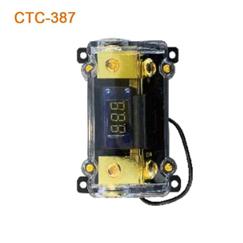 Fuse box with digital voltmeter - CTC-387 - 000313