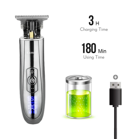 Κουρευτική μηχανή - KM-129 - Kemei - iThinksmart.gr