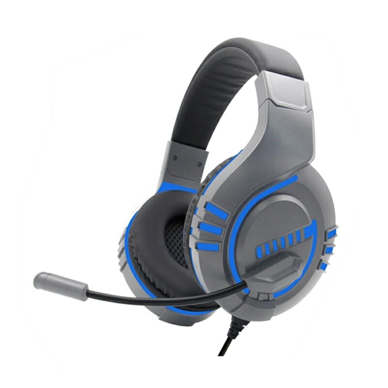 Wired Gaming Headphones - E9 - KOMC - 302971 - Blue