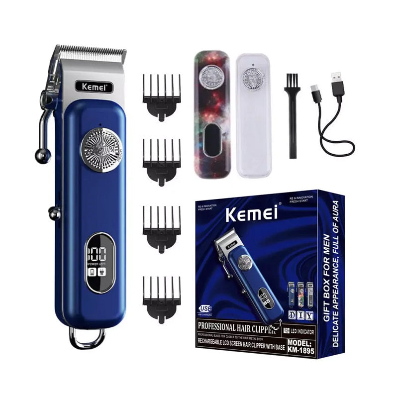 Κουρευτική μηχανή - KM-1895 - Kemei - iThinksmart.gr