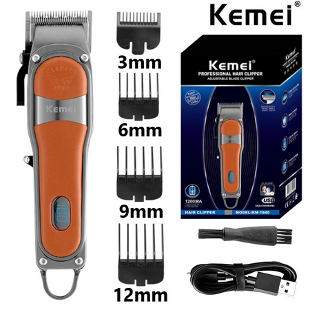 Κουρευτική μηχανή - KM-1940 - Kemei - iThinksmart.gr